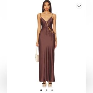 About a girl maxi in chocolate